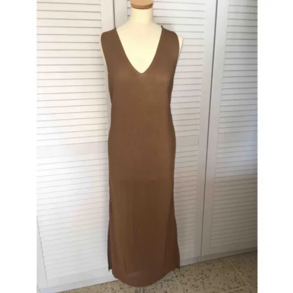 Mango Brown Maxi dress